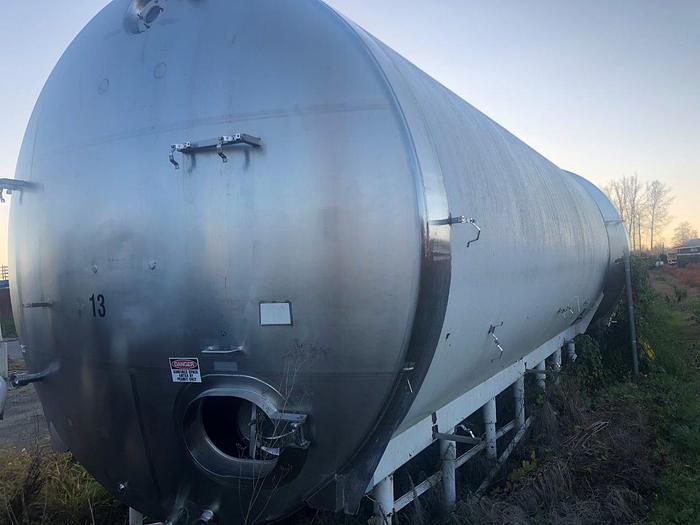 Used 10,000 Gallon SS Tank