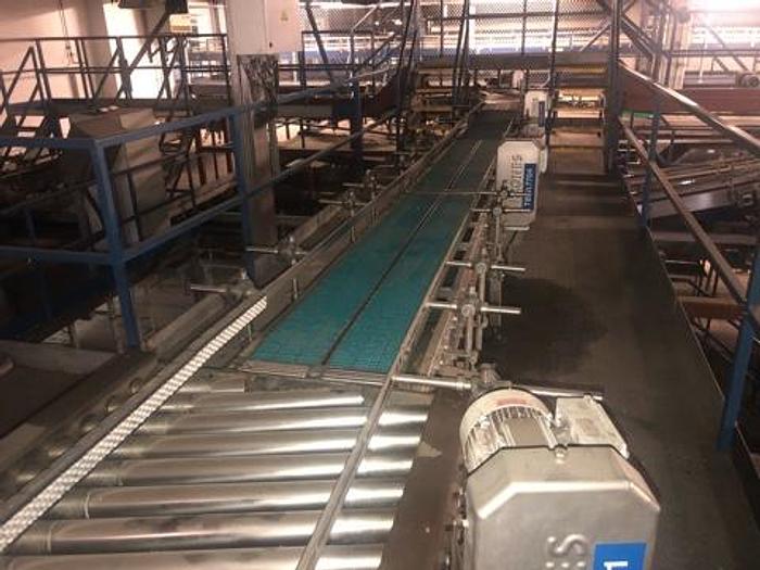 Used Bottle Diverter Conveyor