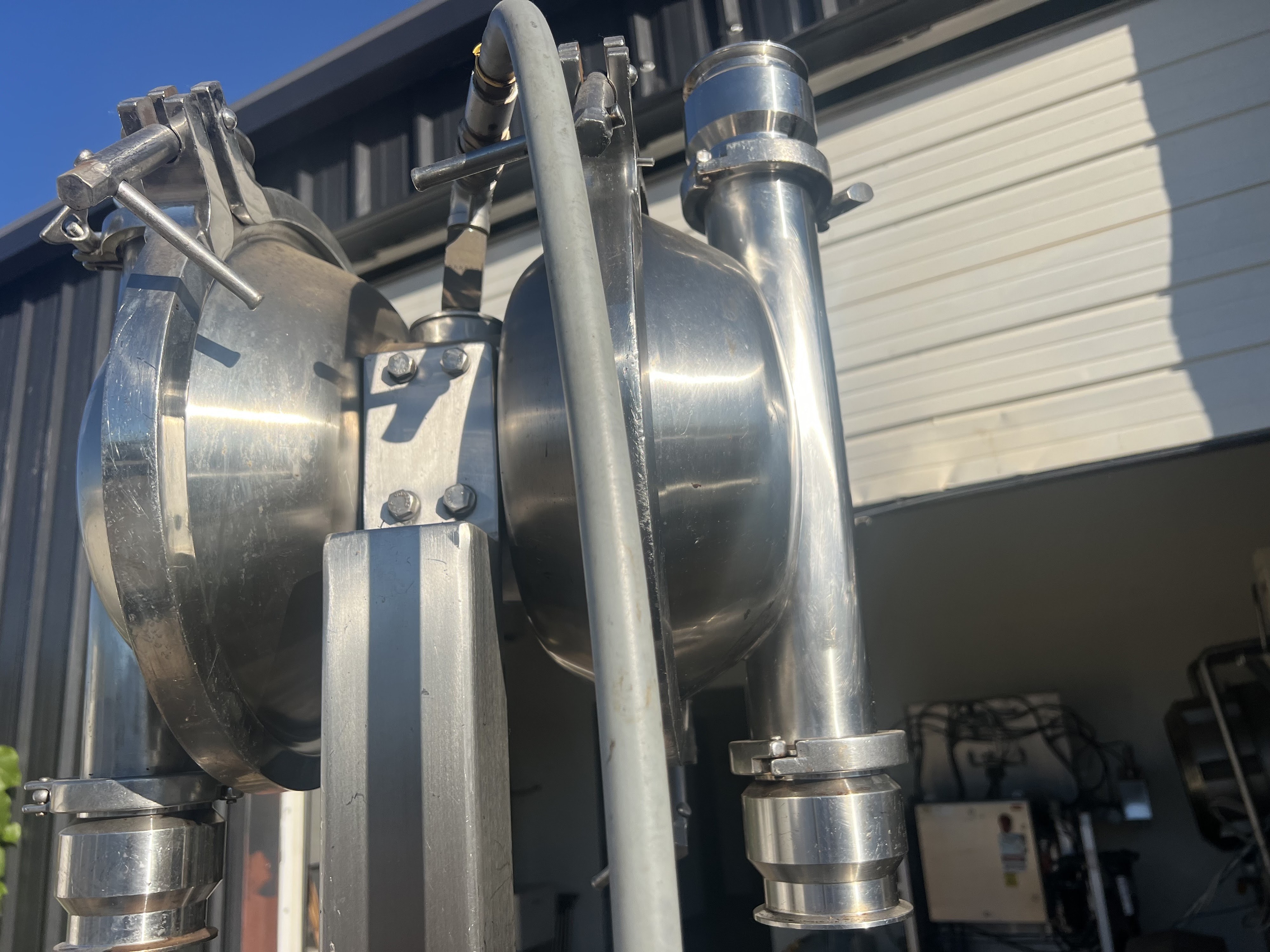 Used Murzan SS Diaphragm Pump