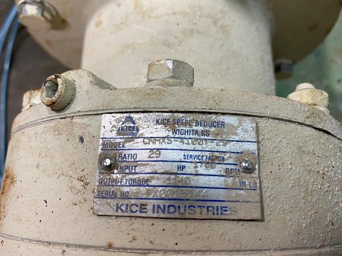 Used Nishimura NRV-6 Rotary Valve & Cyclone Feed