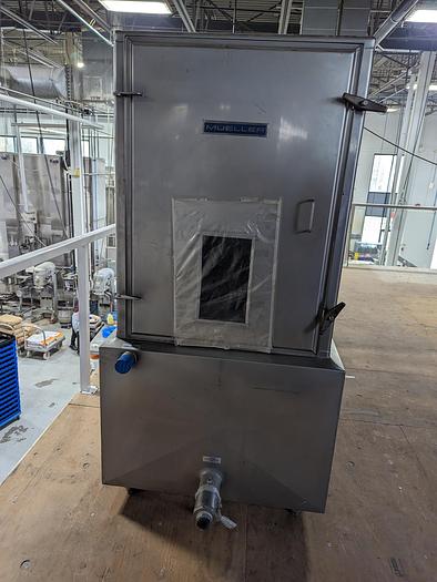 Used Mueller Falling Film Chiller with Condensing Unit