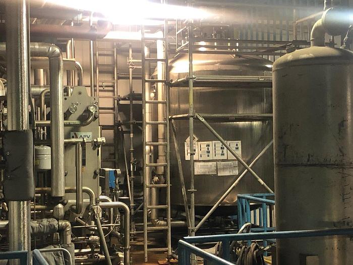 Used 10,000L Glycol-Cooled Jacketed Tank