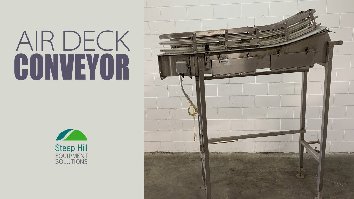 Used Air Deck Can Conveyor