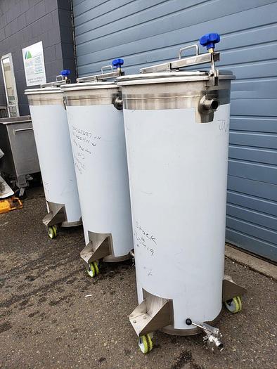 65 Gal Stainless Steel CIP Tanks