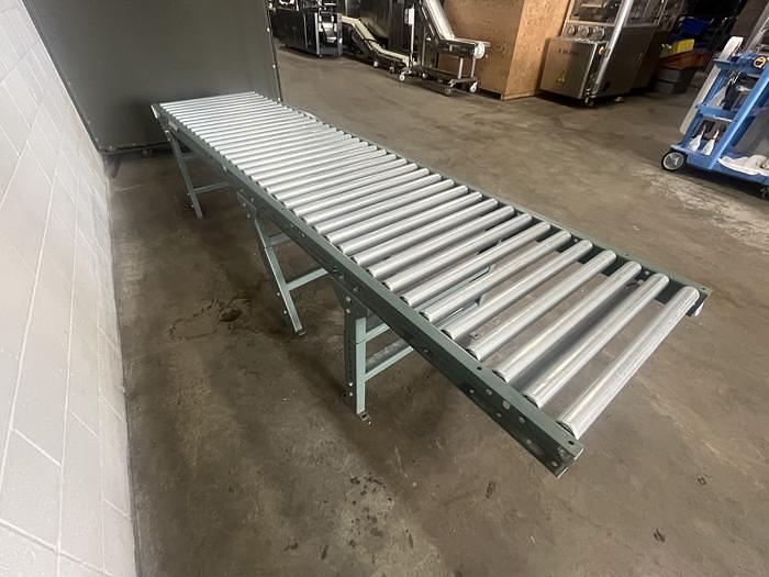 Used 10' Gravity Roller Conveyor