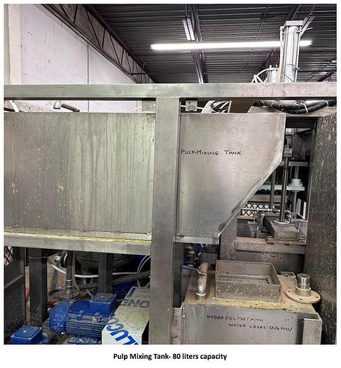 Used Pilot Pulp Molding Equipment
