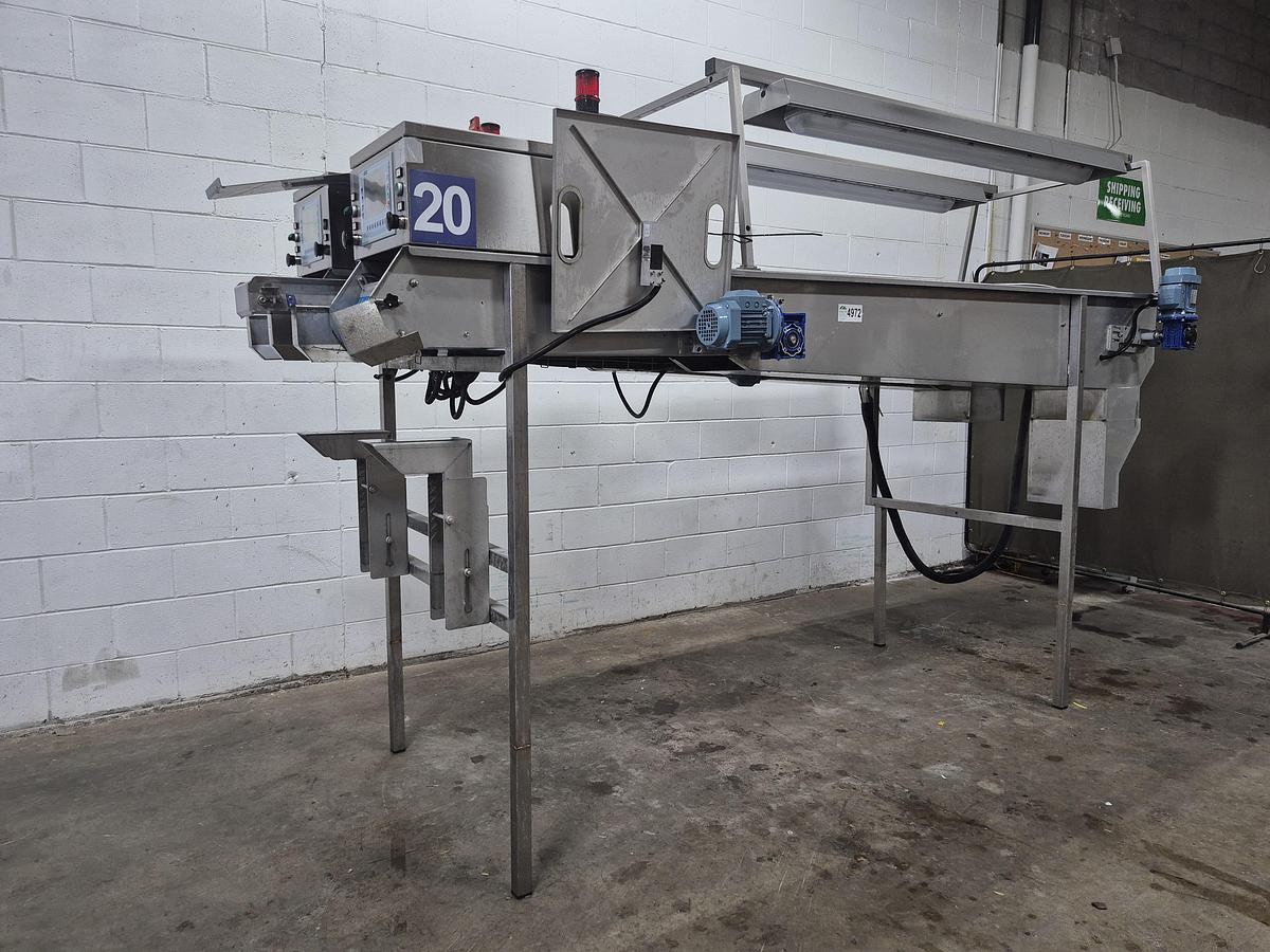 Used Unitec 2-Lane Inspection & Box Filler