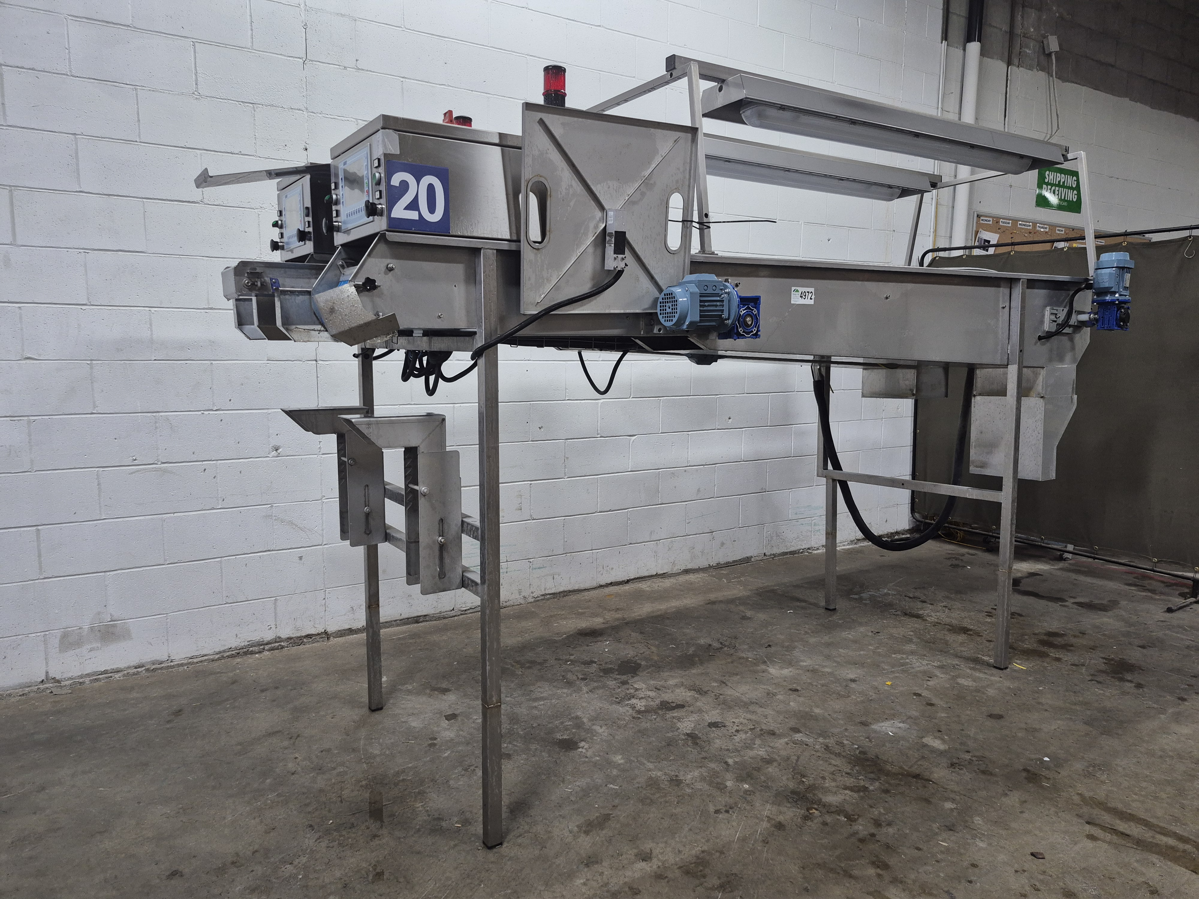 Used Unitec 2-Lane Inspection & Box Filler