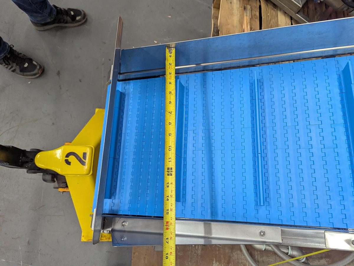 Used Incline Modular Conveyor