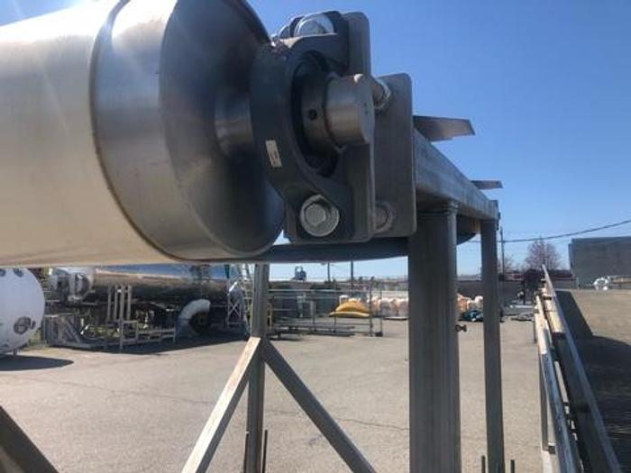 Used 14'L x 5'W Belt Conveyor