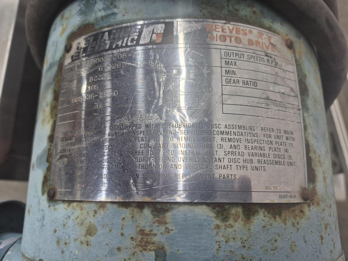 Used APV Crepaco 4R1 Rotary Lobe Pump Assembly