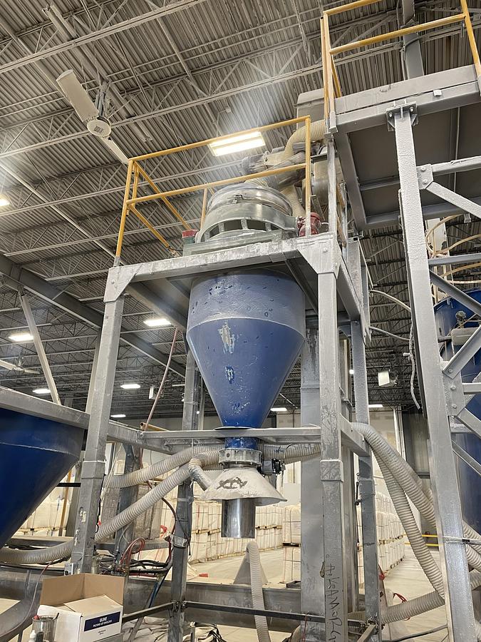 Used Multi-Hopper Infeed System 