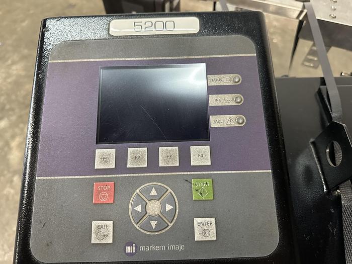 Used Markem-Imaje 5200 Ink Jet Printer