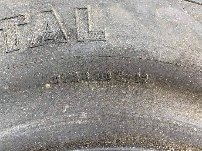 Used Continental CSE-Robust SC18 Forklift Tires (4)