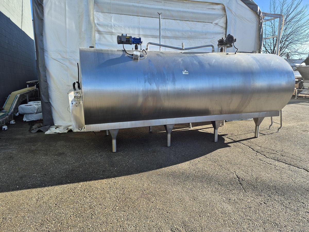 Used Paul Mueller Horizontal 2000 Gallon Tank