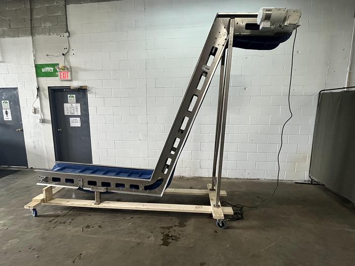 Used 9' High Z-Style Conveyor
