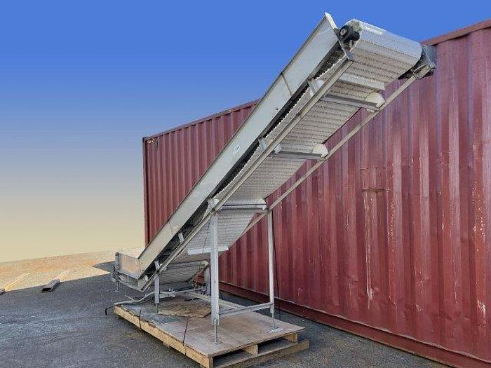 Used 8'H Incline Conveyor