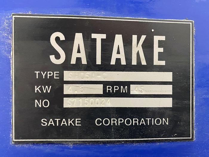 Used Satake SHD5A-C Hydrator