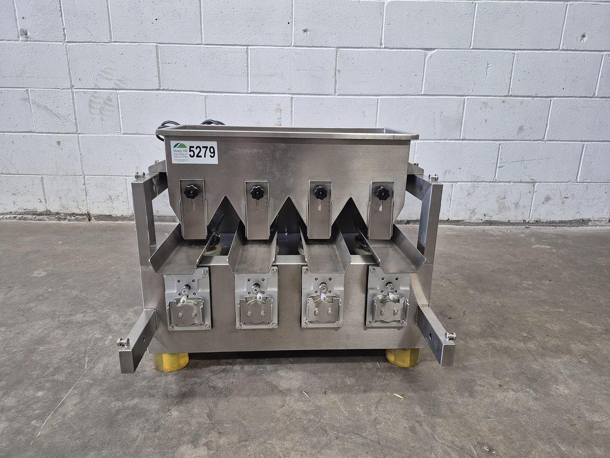 Used 4-Lane Linear Bucket Scale