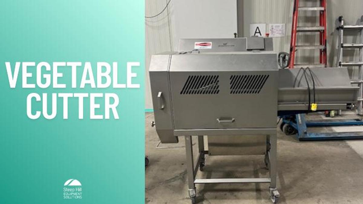 Used Jegerings BCM-1650 Vegetable Belt Cutting Machine