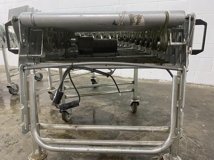 Used BestFlex Powered Flexible Roller Conveyor