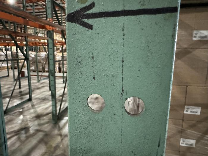 Used Push-Back Pallet Racking