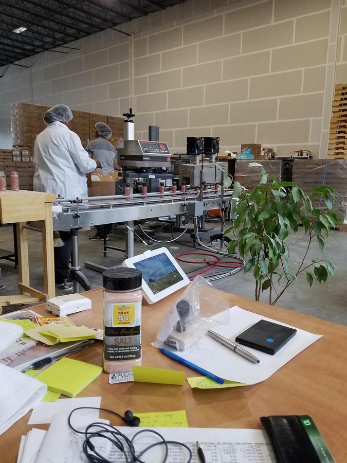 Used Jar and Bottle Packaging Line