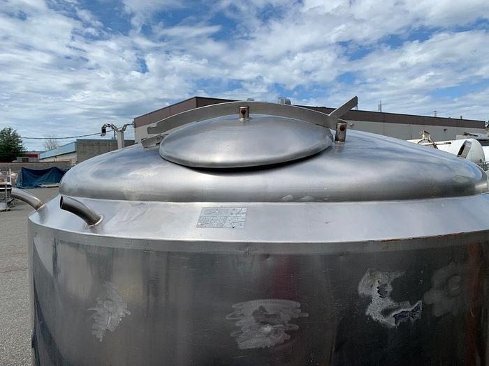 Used 1200 Gallon Jacketed Tank