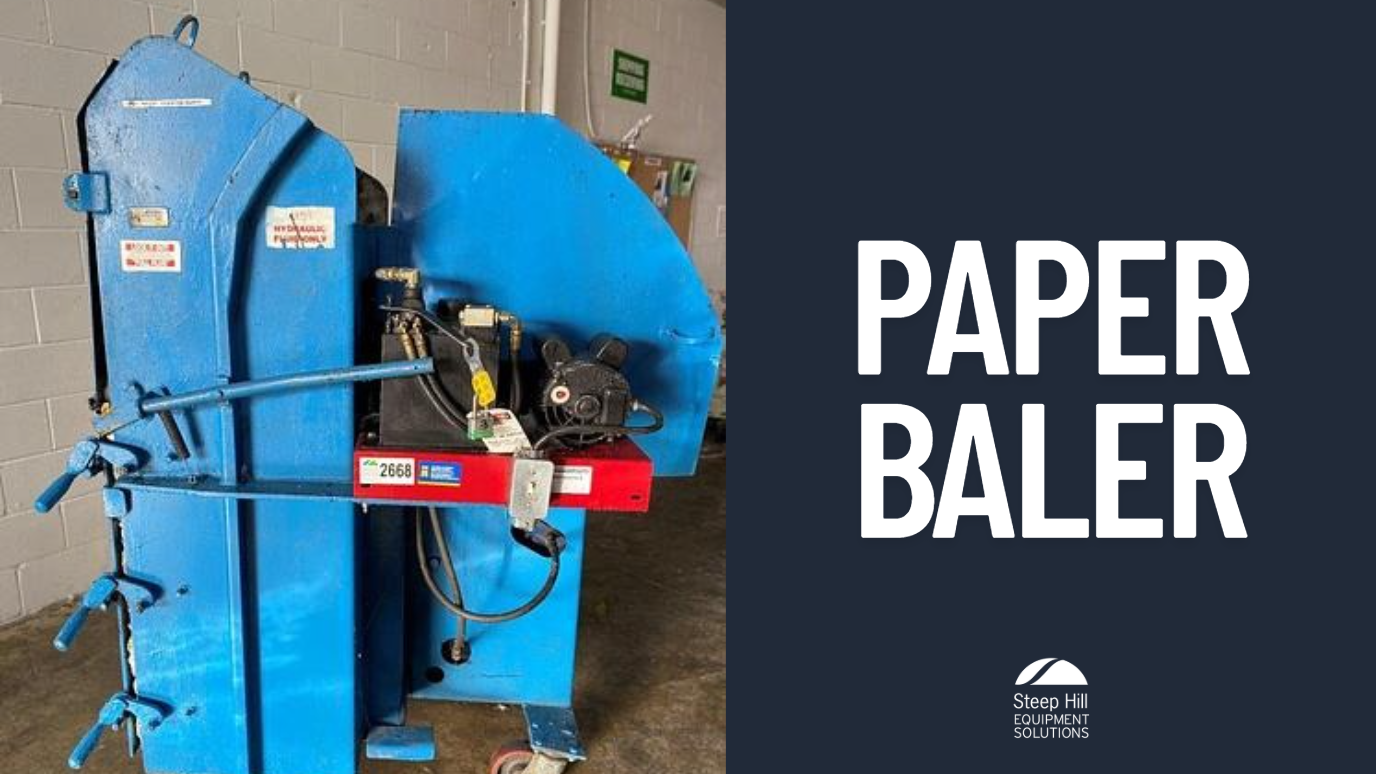 Used Vertical Paper Baler