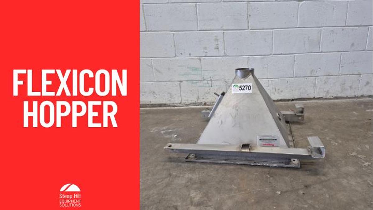 Used Flexicon Bulk Handling Pyramid Hopper