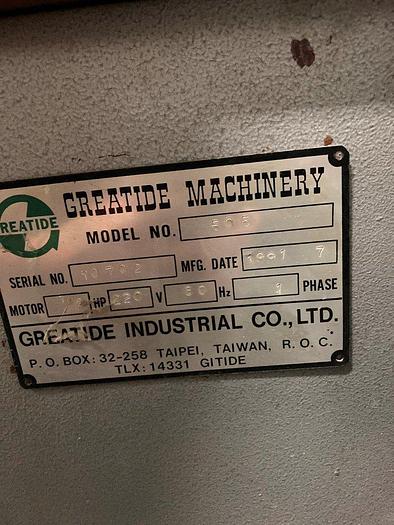 Used Greatide 505 VFFS Bagger