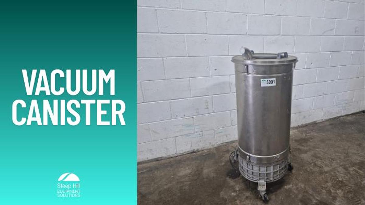 Used Vacuum Canister for Trimmings