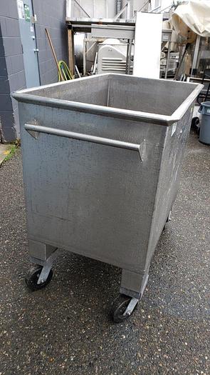 Used 150 Gal SS Rolling Tank