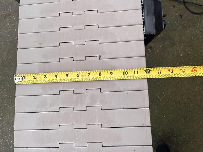 Used 17'L Inclined Modular Conveyor