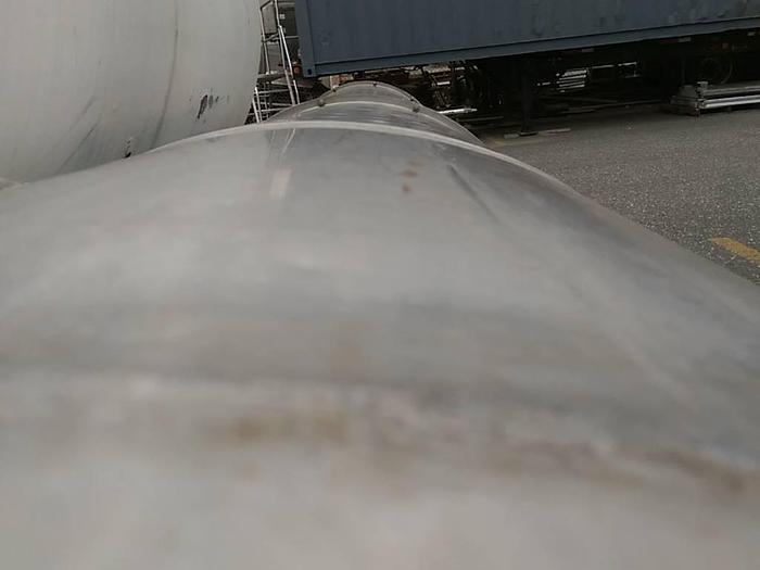 Used 300 Gallon Vertical SS Top Jacketed Tank
