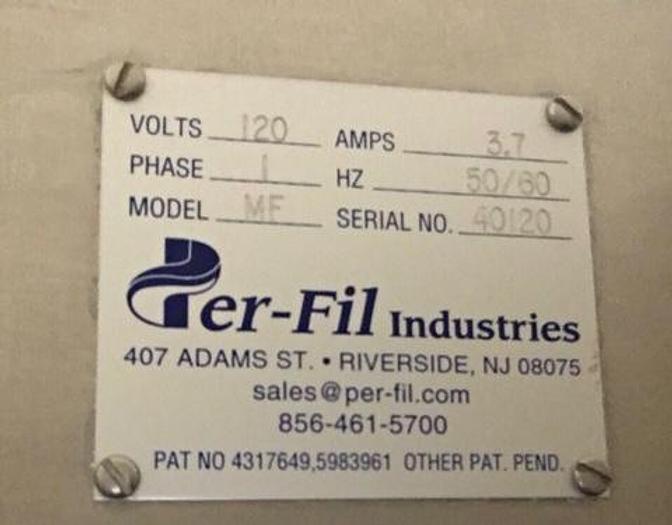 Used Per-Fil Model MF Semi Automatic Auger Filler