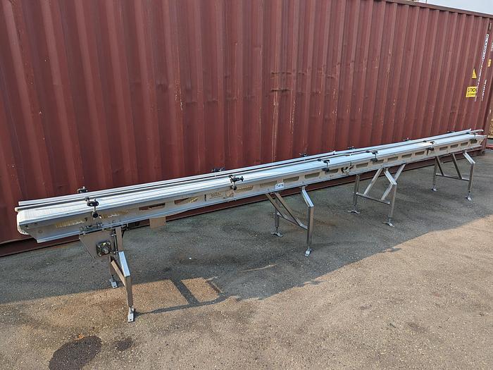 Used B.W. Cooney 20'L Modular Belt Conveyor