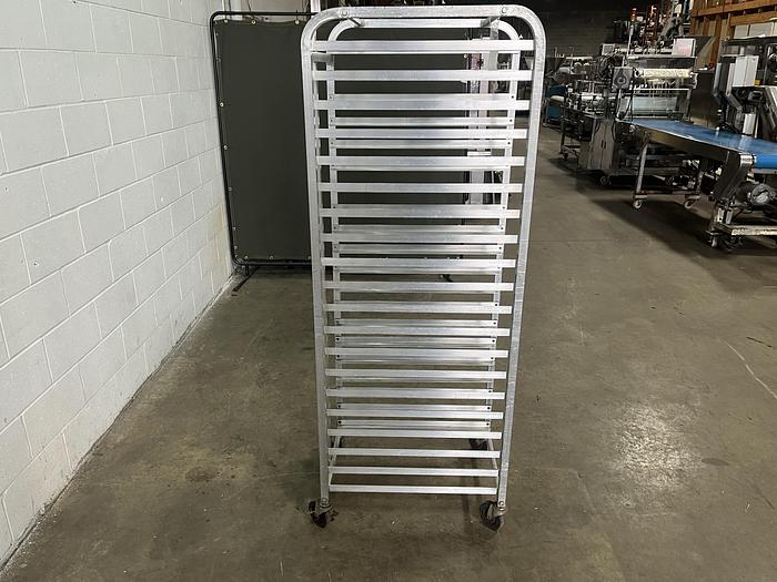 Used Aluminum Bakery Sheet Rack