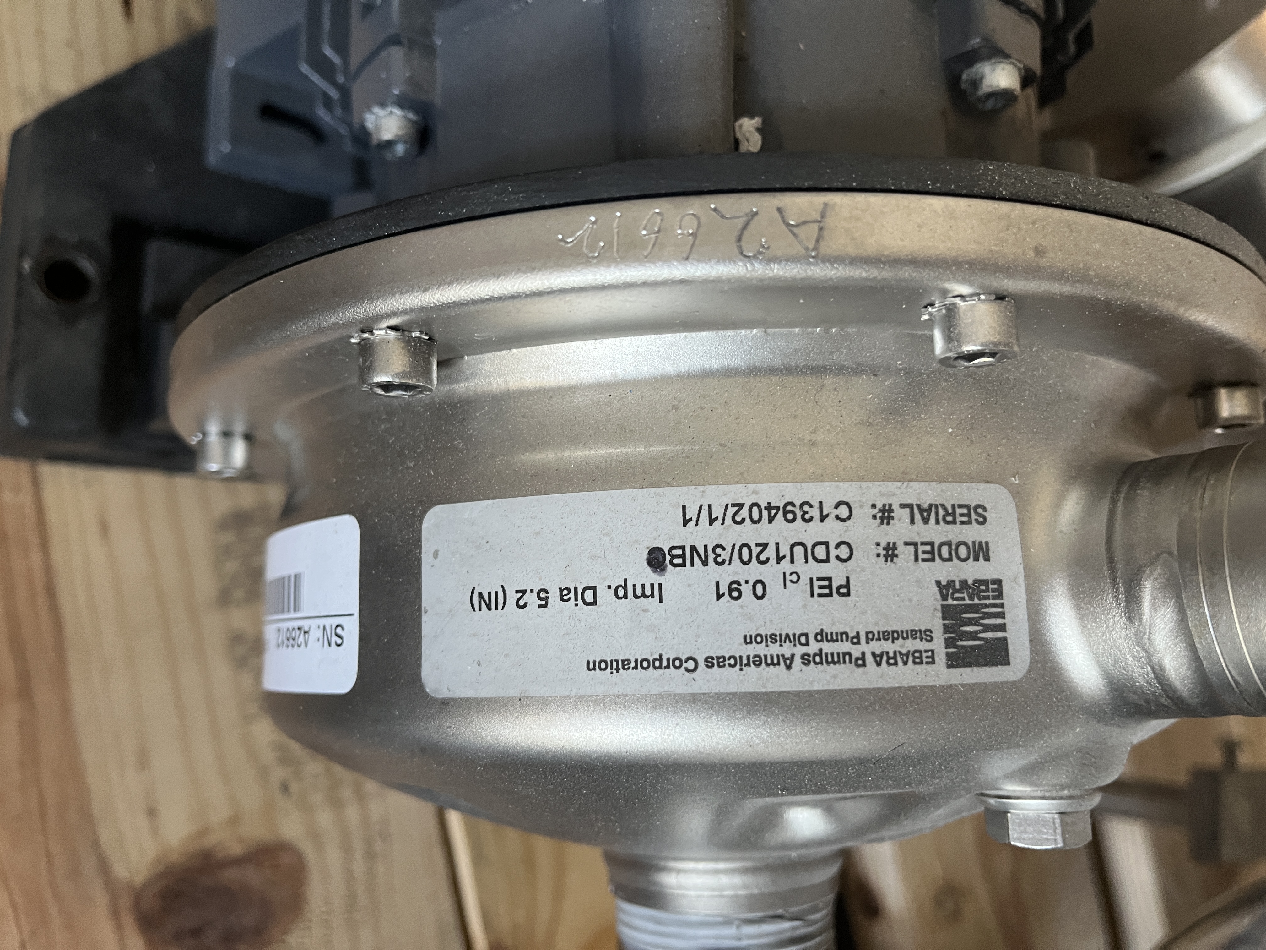 Used PD Pump with TechTop Motor