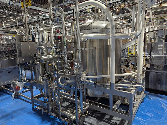 Used Glass Bottle Filling Line