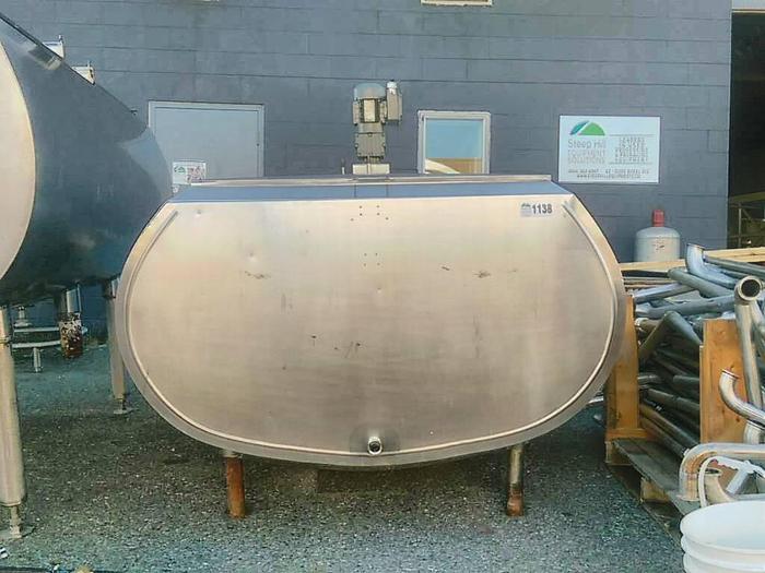 Used 600 Gallon Horizontal Farm Tank