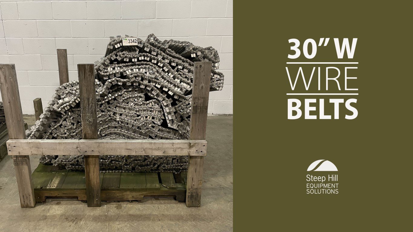 Used 30" Wide Wire Belts