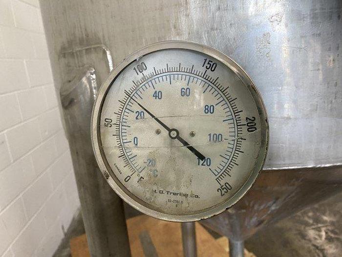 Used Ellett 200 Gallon Cone-Bottom Tank