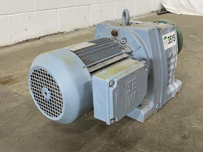 Used SEW Eurodrive 3 Hp Helical Gear Motor