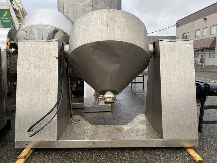 Used SZG-1000 Rotary Conical Vacuum Dryer