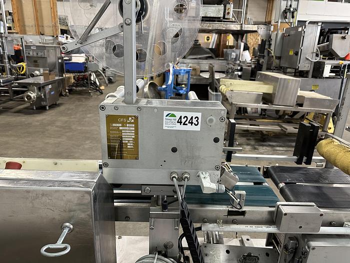 Used CFS OLTB-150L Print & Apply Labeller