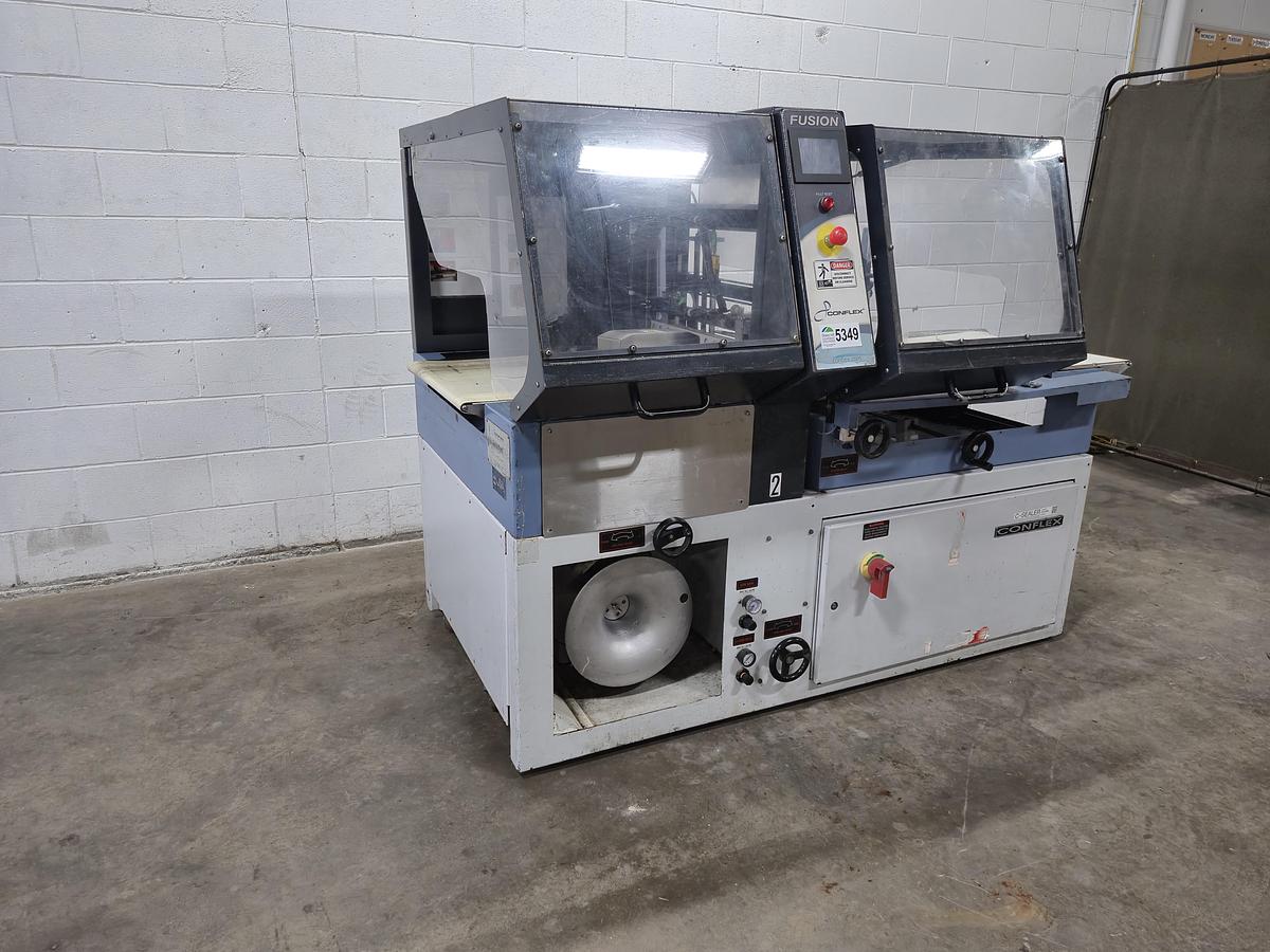 Used Conflex Fusion Automatic Side Seal Shrink Wrapper