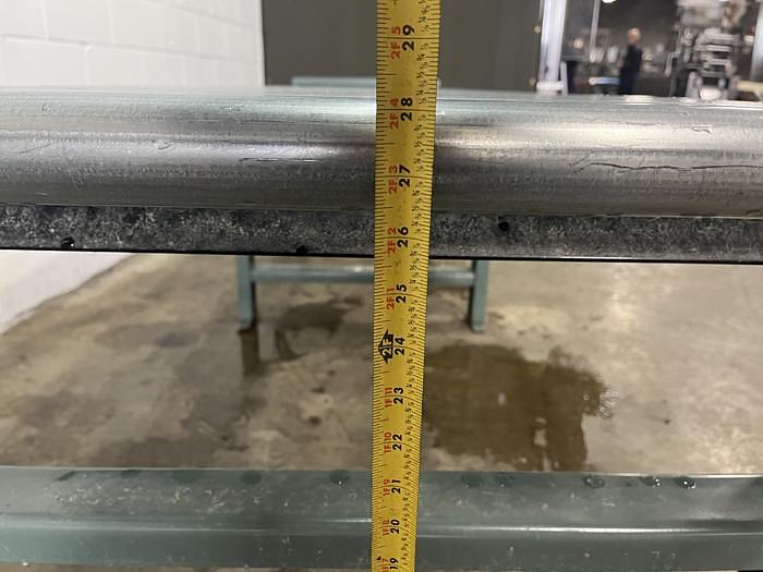 Used 10' Gravity Roller Conveyor