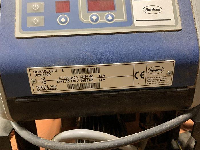 Used Nordson DuraBlue 4 L Adhesive Melter
