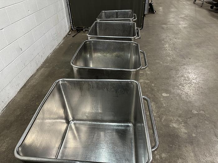 Used Stainless Steel Meat Buggies